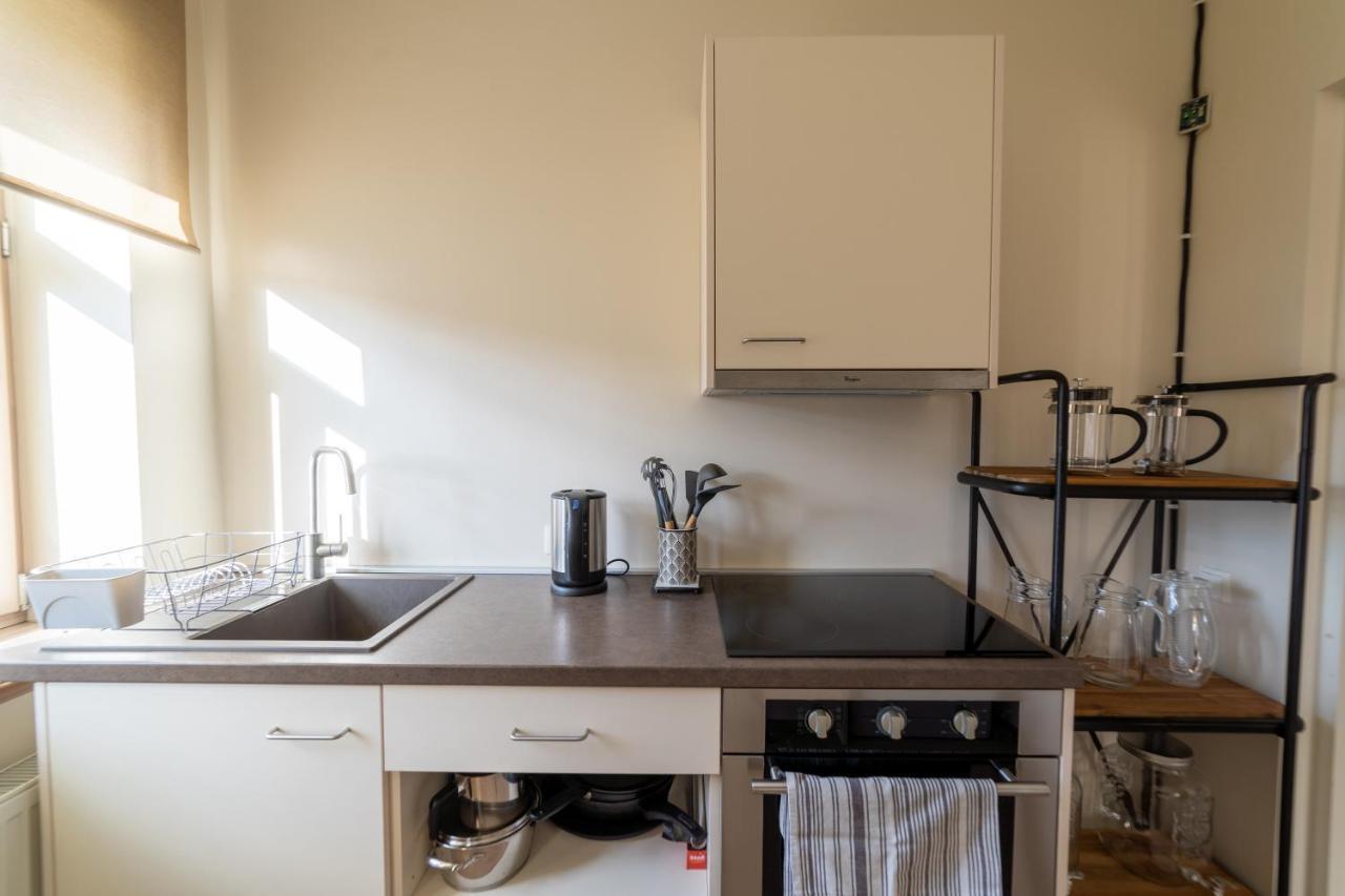 Guest House In Dobele City Center- Pilsetas Maja Exterior foto